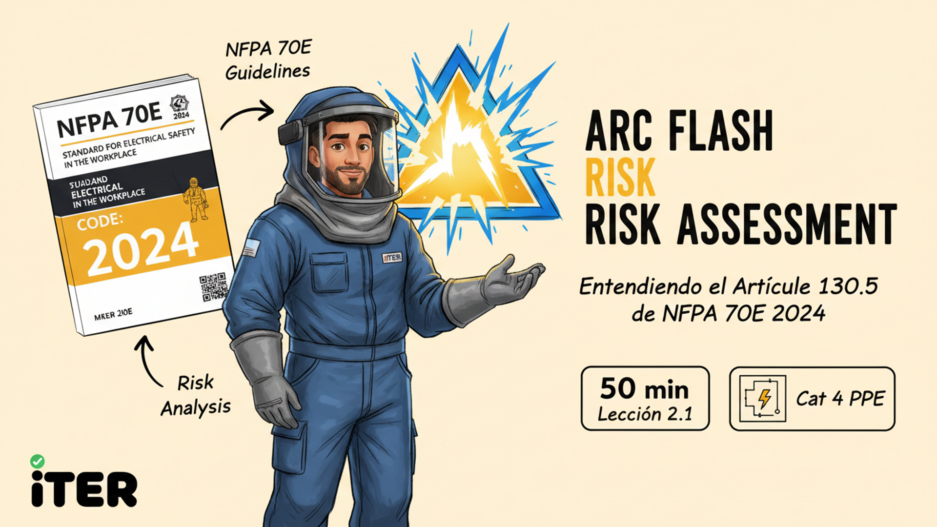 Artículo 130.5 — Arc Flash Risk Assessment con caso industrial