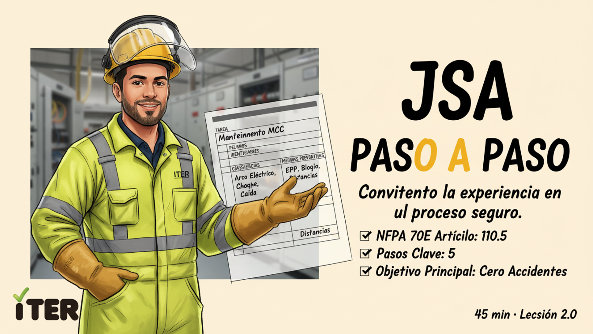 Artículo 110.5 — Job Safety Analysis (JSA) paso a paso