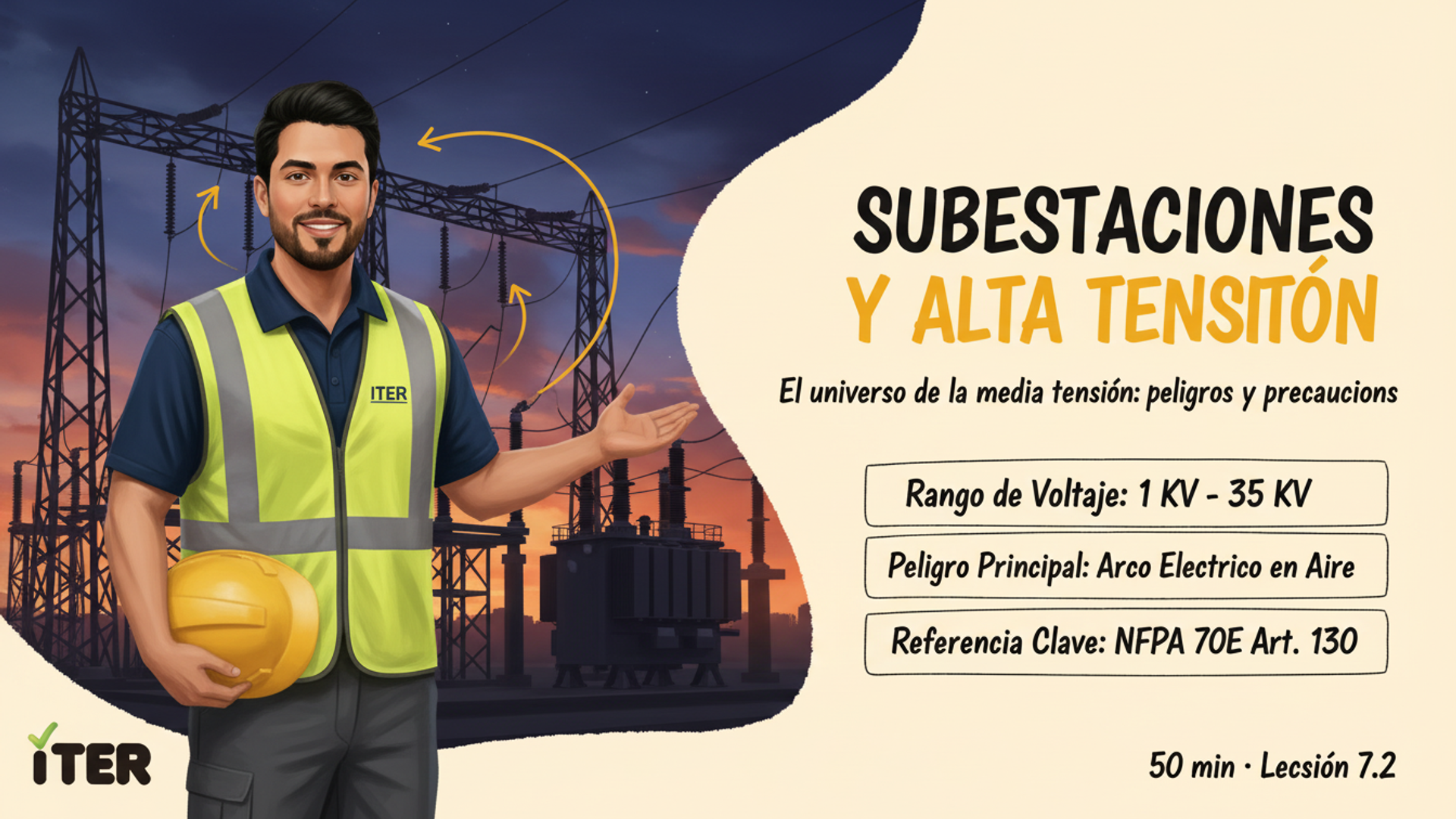 Subestaciones y alta tensión (>600V hasta 35 kV)
